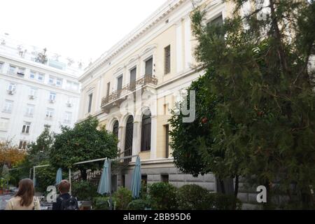 Numismatic Museum of Athens Stock Photo