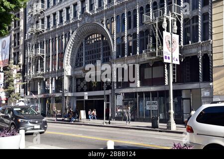 Spring Arcade Building (Broadway Arcade Building), downtown Los Angeles ...