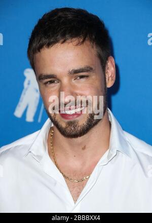 New York City, United States. 30th Mar, 2020. (FILE) Liam Payne Donates 360,000 Meals To Families In Need Amid Coronavirus COVID-19 Pandemic. MANHATTAN, NEW YORK CITY, NEW YORK, USA - AUGUST 20: Singer Liam Payne arrives at the 2018 MTV Video Music Awards held at the Radio City Music Hall on August 20, 2018 in Manhattan, New York City, New York, United States. (Photo by Xavier Collin/Image Press Agency) Credit: Image Press Agency/Alamy Live News Stock Photo