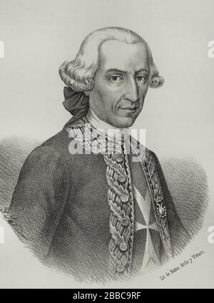 Antonio María de Bucareli y Ursúa Stock Photo Alamy
