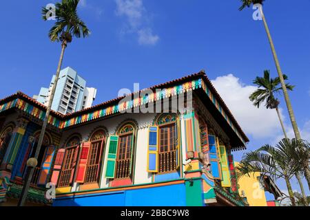 Tan House in Little India District,Singapore,Asia Stock Photo