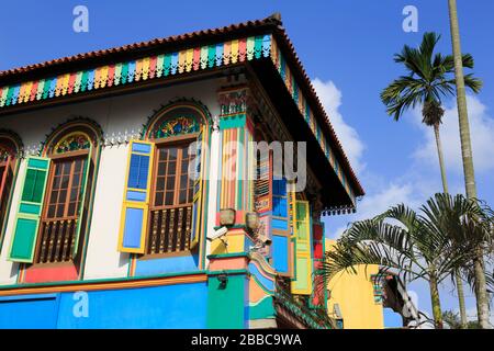 Tan House in Little India District,Singapore,Asia Stock Photo