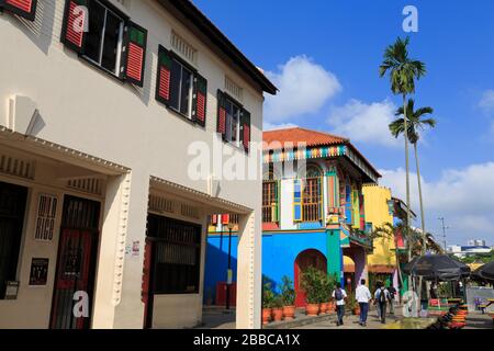 Tan House in Little India District,Singapore,Asia Stock Photo