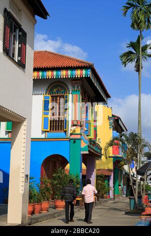 Tan House in Little India District,Singapore,Asia Stock Photo