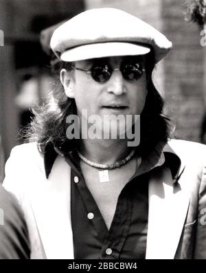 John Lennon photographed in the mid 1970's. Credit:  Scott Weiner / MediaPunch Stock Photo