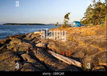 Ruckle Provincial Park, Salt Spring Island, BC, Canada Stock Photo