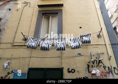 garbage bag for plastic hanging in the street for pick up garbage  collector, waiting to destroy. Recycle and environment concept Stock Photo  - Alamy