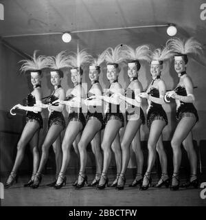 The Blue Bell Girls, circa 1970, France Stock Photo - Alamy