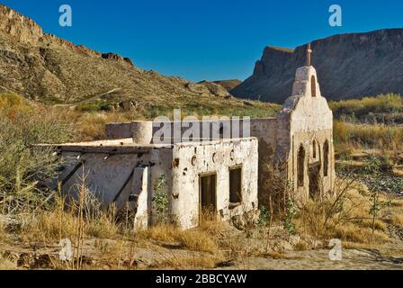 Contrabando movie set, now demolished, used for making parts of the ...