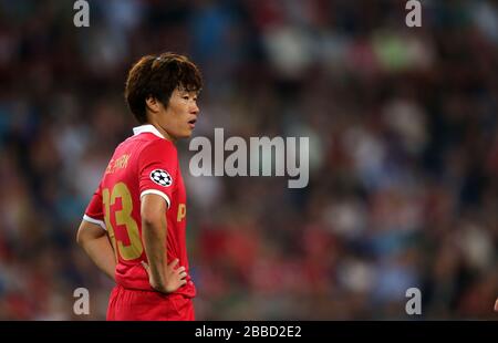 PSV Eindhoven's Park Ji-Sung Stock Photo