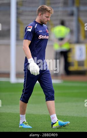 Goalkeeper Mark Gillespie, Carlisle United. Stock Photo