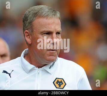 Wolverhampton Wanderers' Manager Kenny Jackett before the game against Real Betis'. Stock Photo