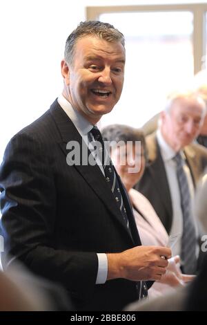 Surrey Chairman Richard Thompson during a reception for the opening of the new Member's Pavilion at the Kia Oval Stock Photo