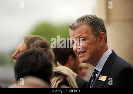 Surrey Chairman Richard Thompson during a reception for the opening of the new Member's Pavilion at the Kia Oval Stock Photo