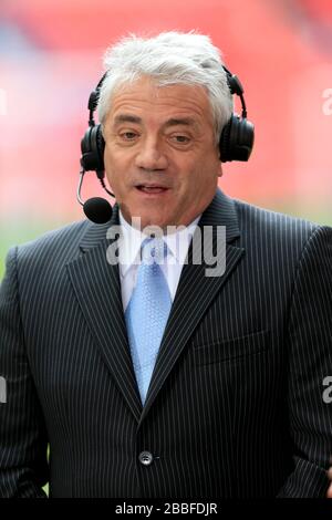 Former Manchester City manager Kevin Keegan working for ESPN Stock Photo