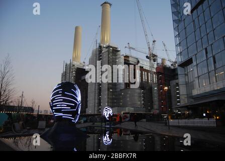 The New Battersea Power Station Stock Photo