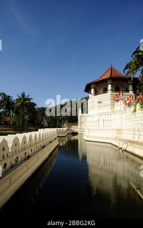 Sri Lanka, Kandy, temple of the tooth Stock Photo