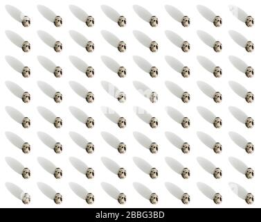 Easter pattern with quail eggs and shadows. Paschal background, texture, concept. Gift wrapping Stock Photo
