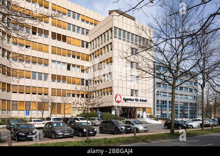 The Duisburg Employment Agency Stock Photo