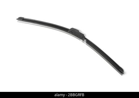 Car wiper isolated on white background Stock Photo
