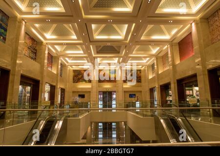 Opera Galleria shopping mall, Oman Stock Photo