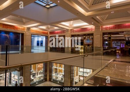 Opera Galleria shopping mall, Oman Stock Photo