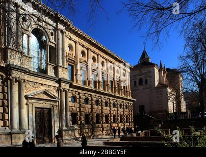 Alhambra Palace Stock Photo
