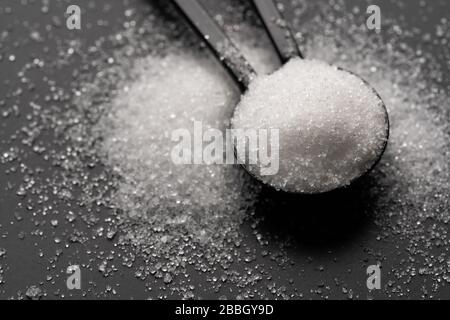 https://l450v.alamy.com/450v/2bbgy9d/a-set-of-black-measuring-spoon-with-salt-on-black-background-2bbgy9d.jpg