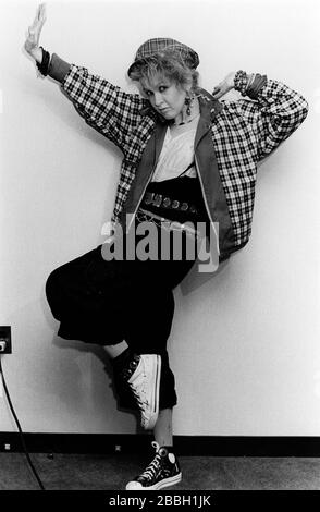 Cyndi Lauper photographed in Philadelphia, 1983.Credit:  Scott Weiner / MediaPunch Stock Photo