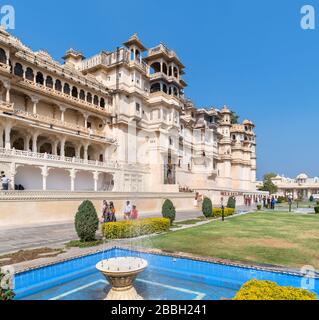 The City Palace, Old City, Udaipur, Rajasthan, India