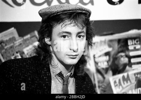 Julian Lennon on the set of the television special 'The Year That Rocked '84'. Philadelphia, PA. December, 1984. Credit:  Scott Weiner / MediaPunch Stock Photo