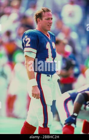 Jim Kelly of the Buffalo Bills Stock Photo