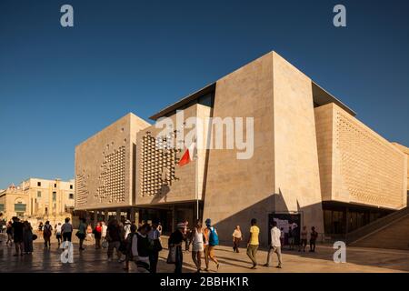 Malta, La Valletta, New Parliament Building Stock Photo