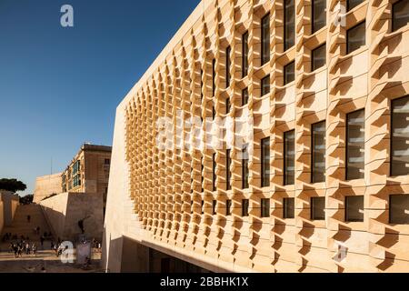 Malta, La Valletta, New Parliament Building Stock Photo