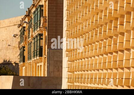 Malta, La Valletta, New Parliament Building Stock Photo