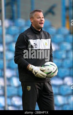 Burnley goalkeeper Brian Jensen Stock Photo