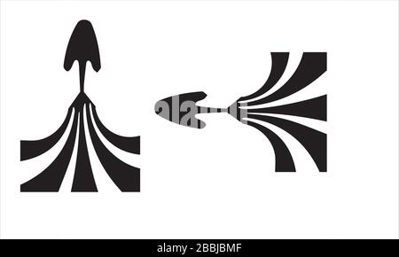 Arrow Vector illustration design with white background Stock Vector
