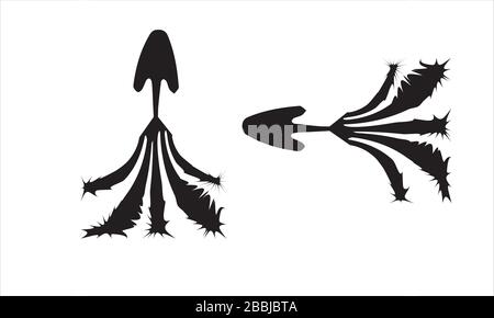 Arrow Vector illustration design with white background Stock Vector