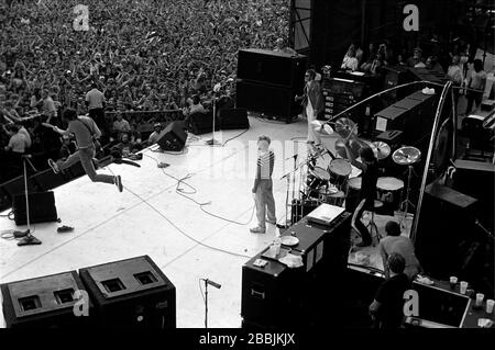 The Who performing on their 1982 Farewell Tour at JFK Stadium in Philadelphia, PA. July 25, 1982.Credit:  Scott Weiner / MediaPunch Stock Photo