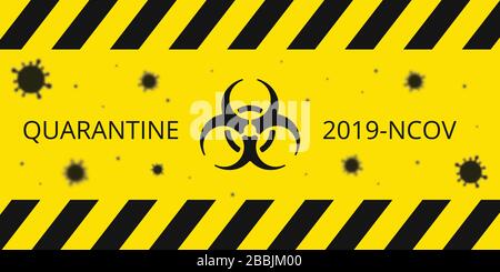 COVID-19 Coronavirus In The World. Novel Coronavirus (2019-nCoV) Concept of Coronavirus Quarantine Vector Infographic. Simple Vector Stock illustratio Stock Vector