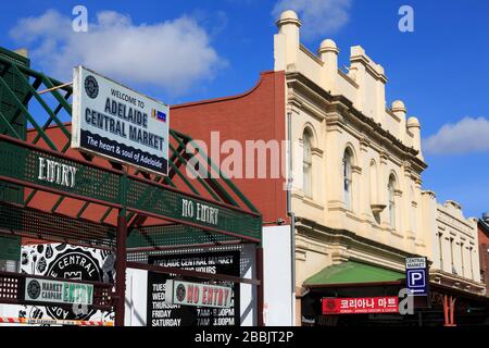 Central Market, Adelaide, South Australia, Australia Stock Photo