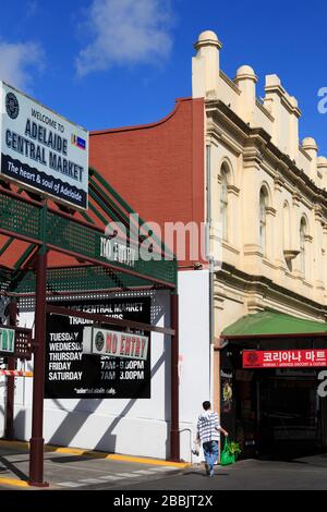 Central Market, Adelaide, South Australia, Australia Stock Photo