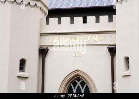 Conservatorium of Music in the Royal Botanic Gardens,Sydney,New South Wales,Australia Stock Photo