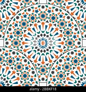 Vintage seamless pattern. Seamless template for your design. Stock Vector