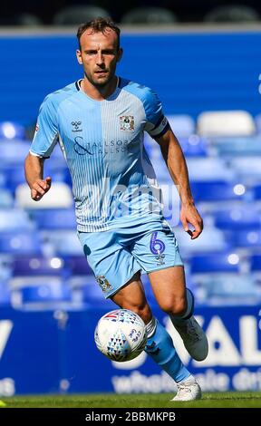 Coventry City's Liam Kelly during the Sky Bet League One at St Andrews Stadium Stock Photo