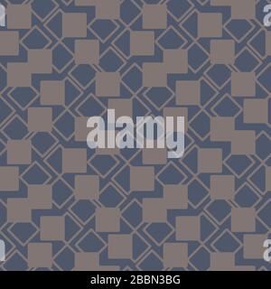 dark abstract geometric seamless vector pattern Stock Vector