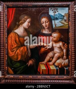 The Mystical Marriage of Saint Catherine. Museum: Complesso Museale ...