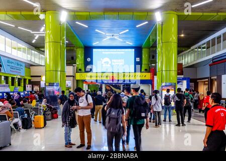 Gambir Station, Jakarta, Indonesia. Stock Photo