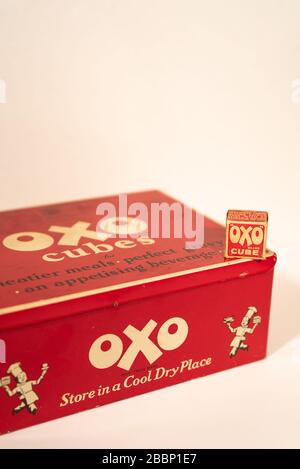 50 Year Old Oxo Tins, Oxo cubes are beef stock cubes and ha…