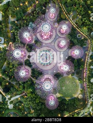 Tooth Relic temple in Singapore china town Stock Photo